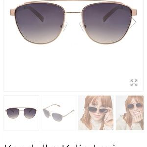 Kendall & Kylie, Lexi Aviator Women’s Sunglasses.